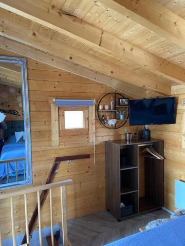 דירות זנדאם Tinyhouse Woody At The Water מראה חיצוני תמונה