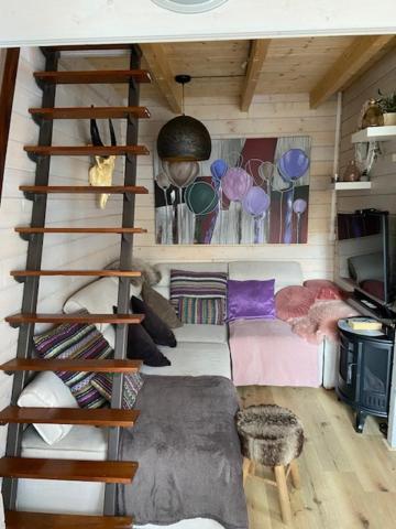 דירות זנדאם Tinyhouse Woody At The Water מראה חיצוני תמונה