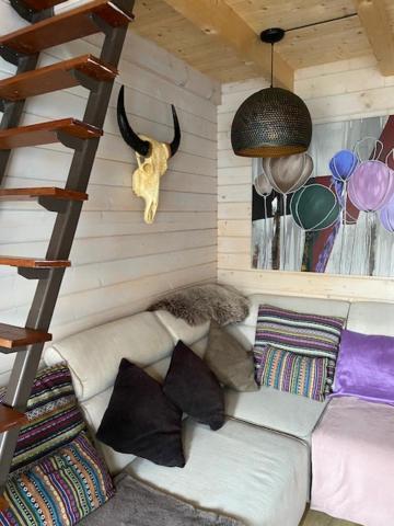 דירות זנדאם Tinyhouse Woody At The Water מראה חיצוני תמונה